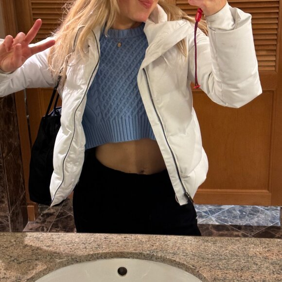 Spyder Ski Jacket - Luxury White Goose Down Insulated Ski Jacket - Picture 3 of 16